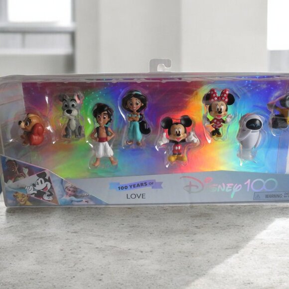 DISNEY 100 (100 Years of Love) Set of 8 Characters -NIB - Picture 9 of 10